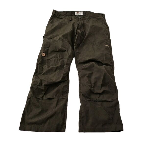 Fjallraven Barents Pro Cargo Pant Mens 38 - 39 Dark Olive G-1000 Durable Outdoor - Picture 1 of 13